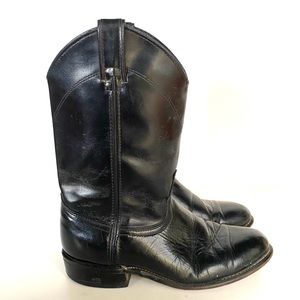 LAREDO Ladies Vintage Black Leather Ropers
